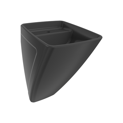 Bocchi Firenze Asma Monoblok Lavabo Parlak Siyah 1082-005-0126