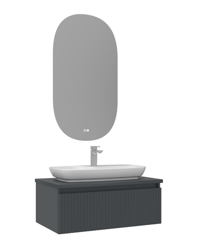 Orka Lentia 80 Cm Banyo Moblyası Takım