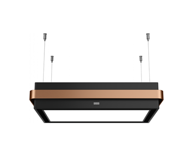 FRANKE Mythos Masterpiece FMYS BK/CP F80 KL Matt Black+Copper Ada Davlumbaz 345.0726.997