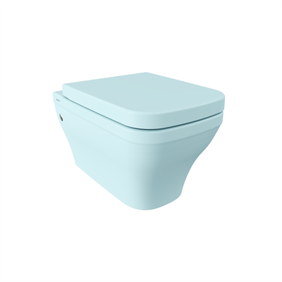 Firenze Rimless Asma Klozet, Mat Buz Mavisi 1304-029-0128