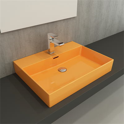 Bocchi Milano Lavabo 60 cm Mandalina Sarısı 1376-021-0126