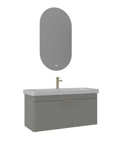 Orka Procida 105 cm Banyo Dolabı Takımı Mat Kaşmir