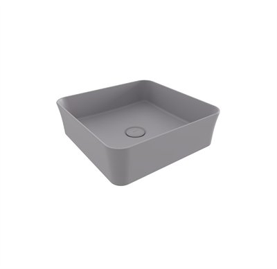 Bocchi Slim Line Kare Lavabo 38x38 cm Mat Gri 1477-006-0125