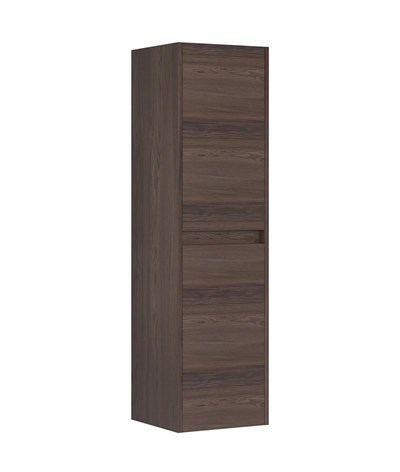 Orka Side 40 CM Banyo Boy Dolabı Navaro-Koyu Meşe