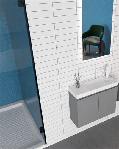 Orka Ferla 60 cm Banyo Dolabı Takımı