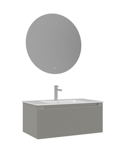 ORKA Olbia 80 cm Banyo Dolabı Takımı Mat Kaşmir
