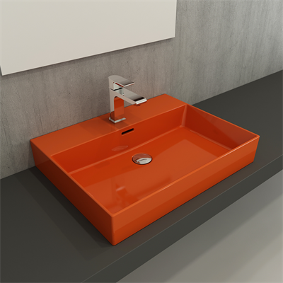 Bocchi Milano Lavabo 60 cm Parlak Turuncu 1376-012-0126