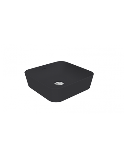 Creavit Ultra Kare Çanak Lavabo 40 cm Mat Antrasit UL040-00AM