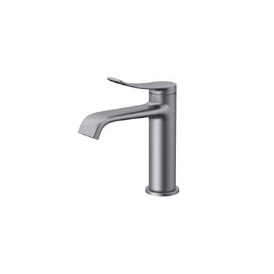 CREAVİT LU1500GR Lua Lavabo Armatürü Metalik Gri