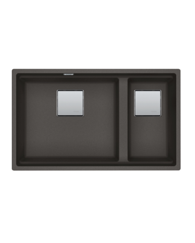 Franke Kubus 2 KNG 120 Tezgah Altı Evye Slate Grey