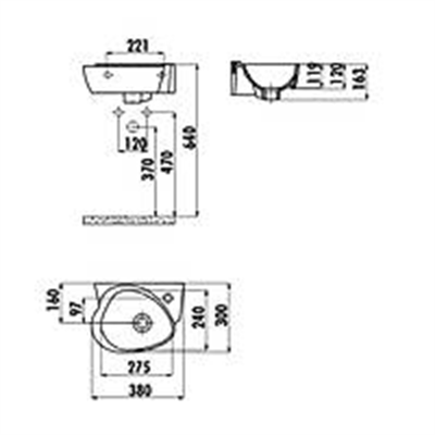 Creavit CK035 Çocuk Lavabo 38 cm