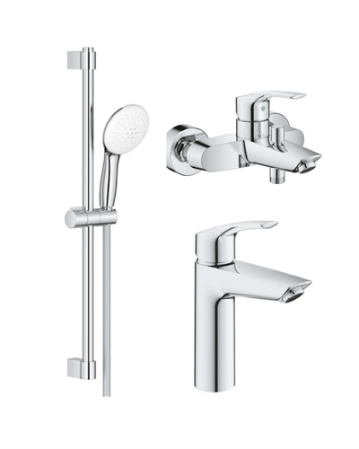 Grohe Eurosmart Sıva Üstü Banyo Seti Krom 