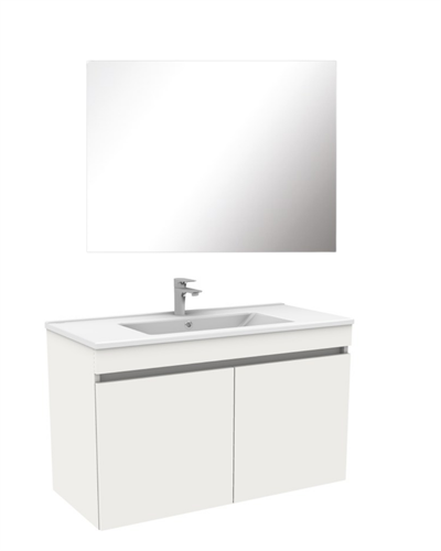 Kobos Simple Banyo Dolabı Takımı Kapaklı