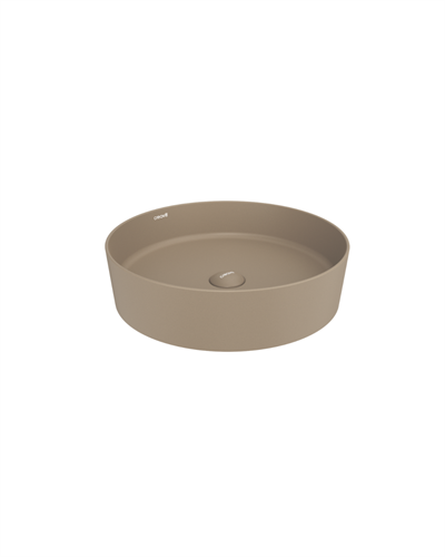 Creavit Loop Ø 45 cm Çanak Lavabo Mat Cappuccino LP145-00CM00E-0000