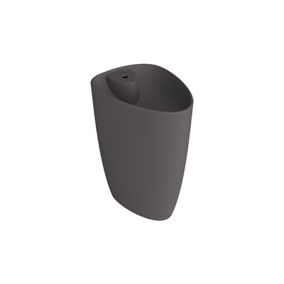 BOCCHİ 1337-020-0126 Etna Monoblok Lavabo Batarya Banklı Antrasit