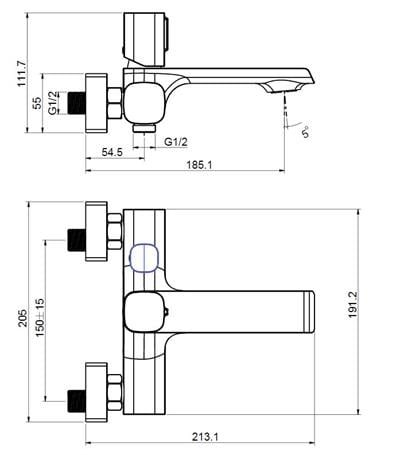 Creavit AL2500 Alfa Banyo Bataryası