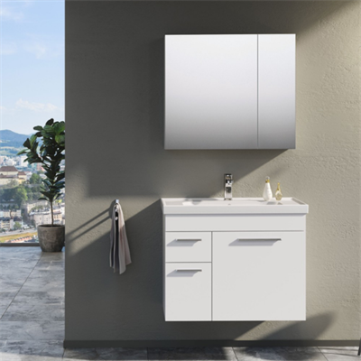 Orka Enez 80 cm Banyo Dolabı Takım Beyaz