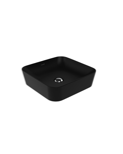 Creavit Ultra Tezgah Üstü Lavabo 40 cm -Mat Siyah UL040KK