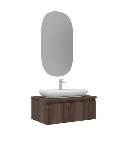 Orka Lentia 80 Cm Banyo Moblyası Takım