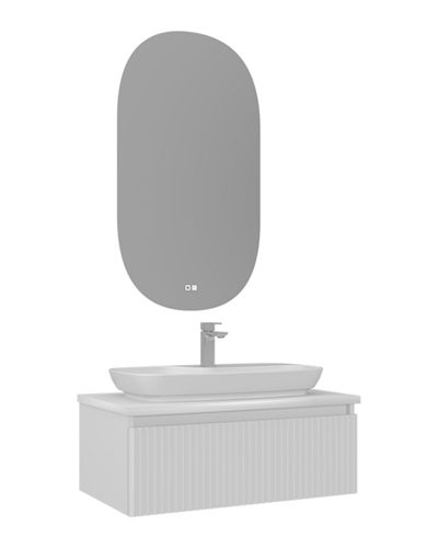 Orka Lentia 80 Cm Banyo Moblyası Takım