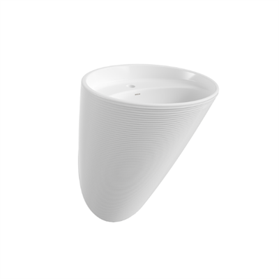 BOCCHI 1655-001-0126 Strata Asma Monoblok Lavabo, Parlak Beyaz