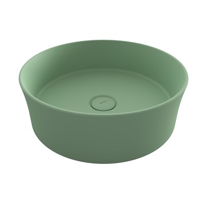 Bocchi Sottile Slim Line Yuvarlak Lavabo 38 cm Mat Mint Yeşil