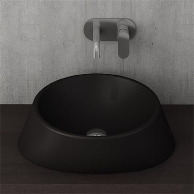 Bocchi Venezia Çanak Lavabo Mat Siyah 56 cm 1010-004-0125