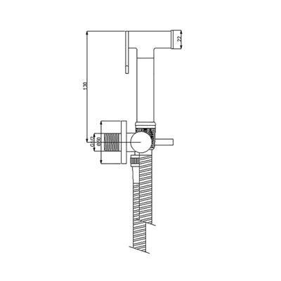 NEWARC SPİRALLİ TAHARAT MUSLUĞU