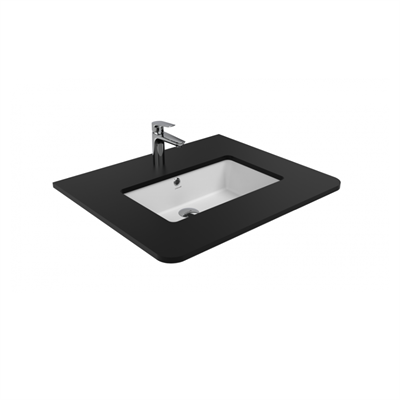 Creavit TP730 Tezgah Altı Dikdörtgen Hilton Lavabo 30X50 cm Beyaz