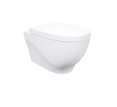 CREAVİT MA321 Mare Rim-Off Asma Klozet Ve Kapak  BEYAZ