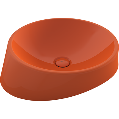 Bocchi Venezia Çanak Lavabo Parlak Turuncu 56 cm 1010-012-0125