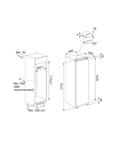 Franke Ankastre Buzdolabı FSDF 330 NF E 