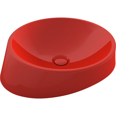 Bocchi Venezia Çanak Lavabo Kırmızı 56 cm 1010-019-0125