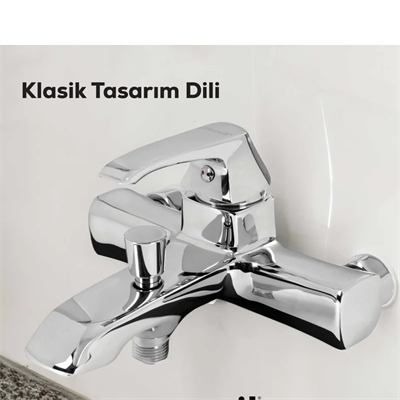 Creavit AG2500 Avangart Banyo Bataryası Krom