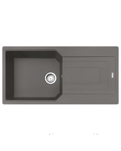 Franke Urban UBG 611-100 Stone Grey Tezgahüstü Evye