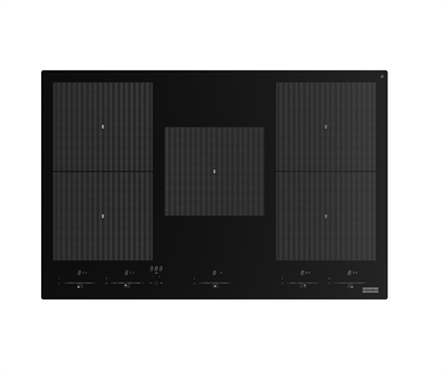 FRANKE FMY 805 I F KL BK Black Glass K-Link Teknolojik Ocak  108.0704.932