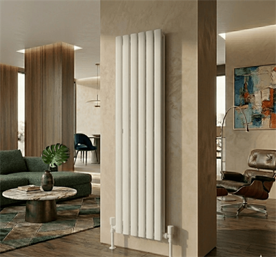 AURA Çelik Dekoratif Radyatör 1800x456 Beyaz