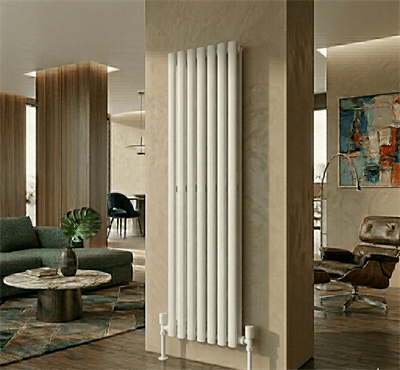 AURA Çelik Dekoratif Radyatör 1800x532 Beyaz