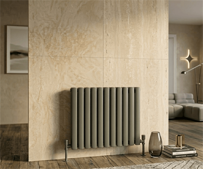AURA Çelik Dekoratif Radyatör 600x836 Antrasit