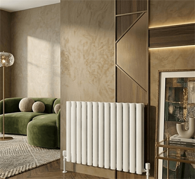 AURA Çelik Dekoratif Radyatör 600x988 Beyaz