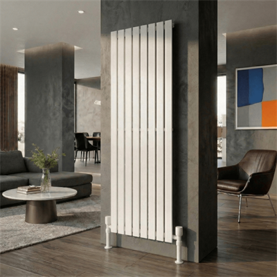 ZEN Çelik Dekoratif Radyatör 1800x604 Beyaz