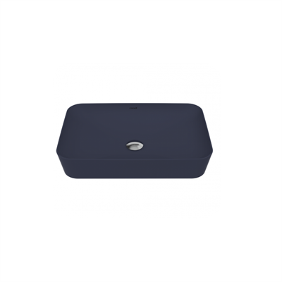 Creavit UL060.00BM Ultra 60 cm Tezgah üstü Lavabo-Basalt Mat (Lacivert)