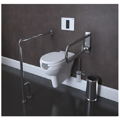 CREAVİT  Tb110 Hareketli Tutunma Barı (LAVABO VE KLOZET İÇİN)