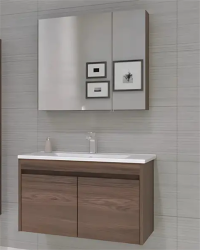 Orka Side 85 CM Kapaklı Banyo Dolabı Takım Navaro