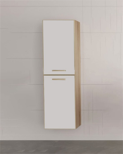 Orka Salerno 40 cm Banyo Boy Dolabı Mat Beyaz