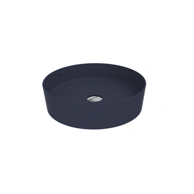 CREAVİT Loop Ø 45 cm Çanak Lavabo LP145-00BM Mat BASALT (Lacivert)