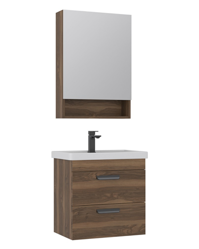 Orka Nova 60 CM Banyo Dolabı Takım Ceviz