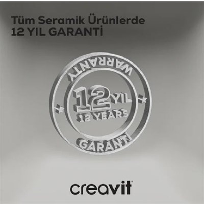 Creavit ES061 Esse 61 cm Beyaz Seramik Eviye ve Mutfak Bataryası Seti
