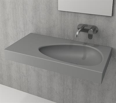 Bocchi Etna Etajerli Lavabo 90 cm Gri 1115-006-0125