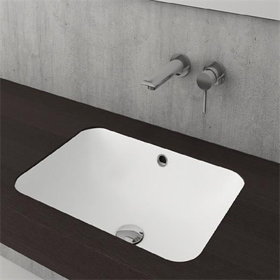 BOCCHİ Scala Tezgahaltı Lavabo 55 cm Mat Beyaz 1006-002-0125